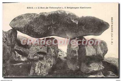CPA l'Arc de Triomphe à Brignogan Kerlouan