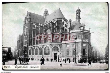 CPA Paris Eglise Saint Eustache