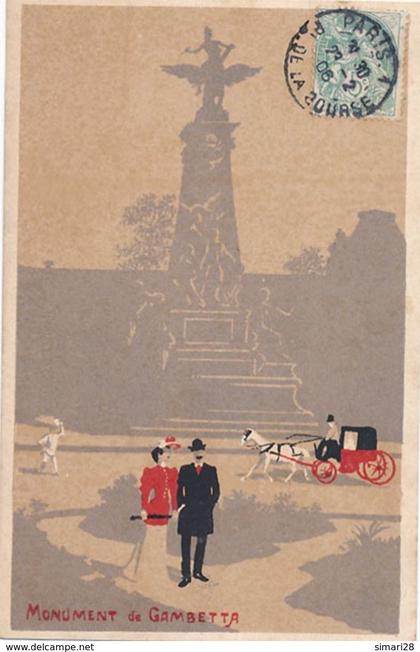 PARIS - MONUMENT DE GAMBETTA
