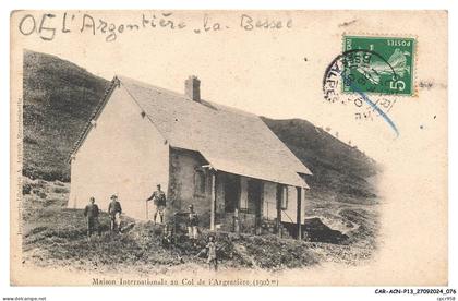 CAR-ACNP13-0906-05 - L'ARGENTIERE-LA-BESSE - maison internationale au col de l'argentiere