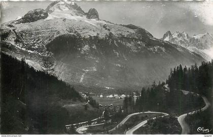 CPA ARGENTIERES-(Ht Savoie) Les Lacets du Col des Montets