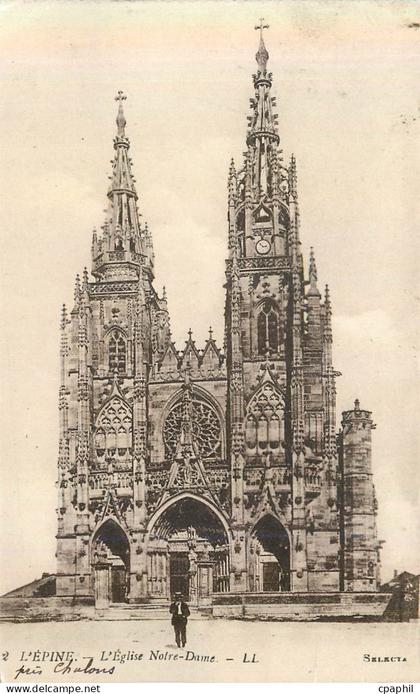 CPA L'Epine L'Eglise Notre Dame