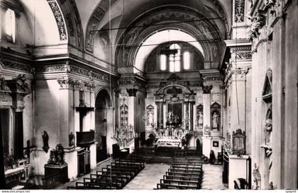 CPA L'Escarene Interieur De I'Eglise