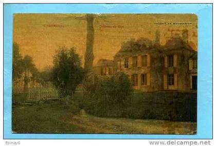B - 85 - L'HERMENAULT - carte toilée du château du Gué