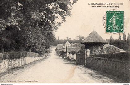 L'Hermenault : avenue de Fontenay