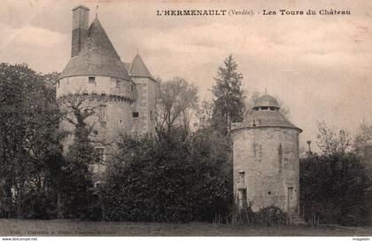 L'Hermenault : les tours du château