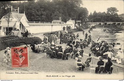 CPA L'Isle Adam La Plage