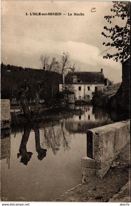 CPA l'ISLE-sur-SEREIN - Le Moulin (658784)