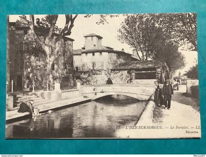 84/ l’isle  sur sorgue  le portalet