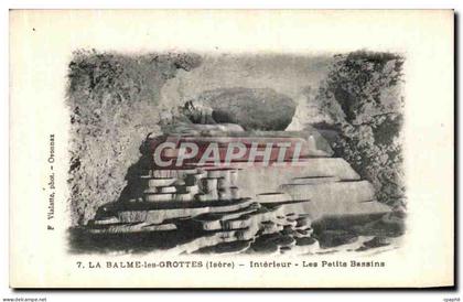 CPA Daphine La Balme les Grottes Interieur Les petits bassins