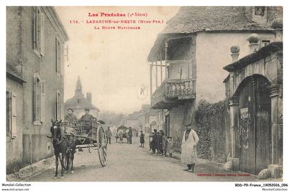 BDDP9-0808-65 - LA BARTHE-DE-NESTE - La route nationale