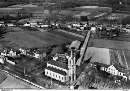 La Barthe-de-Neste belle vue aérienne du Village
