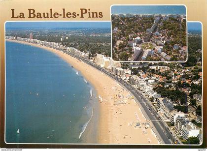 CPM La Baule des Pins La place des Palmiers et la plage