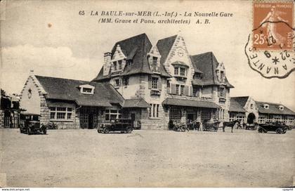 La Baule sur Mer CPA La nouvelle gare