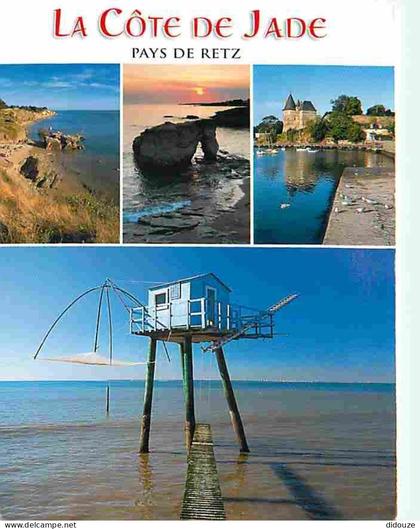 44 - La Bernerie en Retz - Préfailles - Pornic - Multivues - pêcherie sur la côte - CPM - Voir Scans Recto-Verso