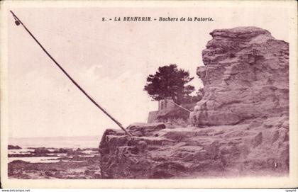 CPA La Bernerie Rochers de la Patorie