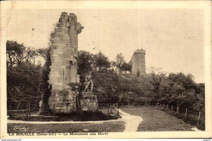 CPA La Bouille Le Monument aux Morts