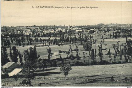 CPA LA CAVALERIE - Vue générale prise des �gastous (161026)