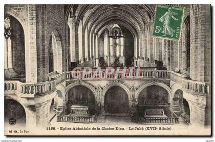 La Chaise Dieu CPA Eglise abbatiale de la Chaise Dieu Le jube