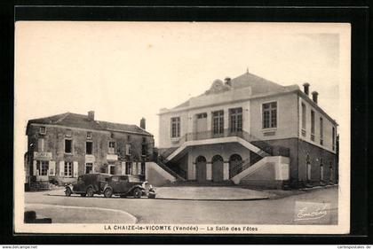 CPA La Chaize-le-Vicomte, La Salle des Fetes