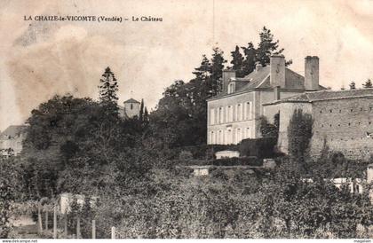 La Chaize le Vicomte : le château