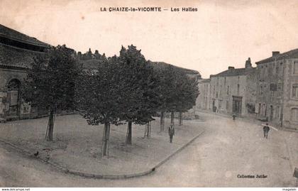 La Chaize le Vicomte : les halles