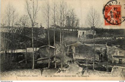 la chapelle basse mer * la tannerie * vue du village