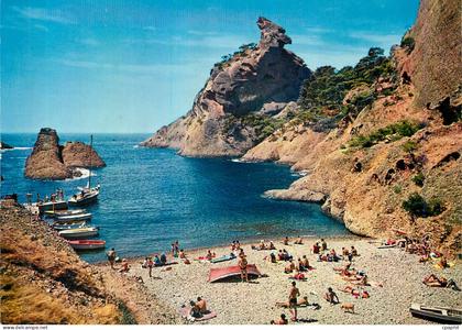 CPM La Ciotat (Bouches du Rhone)La Baie de Figuerolles et le Capucin