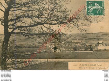 38.  LA COTE SAINT-ANDRE .