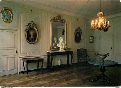 38 - La Cote Saint André - intérieur de la Maison natale d'Hector Berlioz - Le grand salon - buste de Feinberg - CPM - C