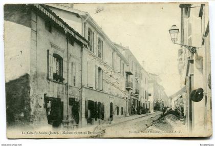 CPA - Carte Postale - France - La Côte-Saint-André - Maison où est né Berlioz - 1906 (D13763)