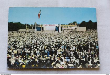 Cpm 1956, La Courneuve, souvenir de la fête de l'Humanité, Seine saint Denis 93