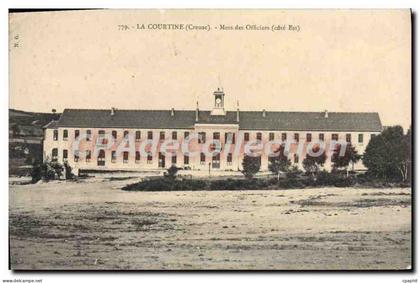 CPA La Courtine Mess Des Officiers
