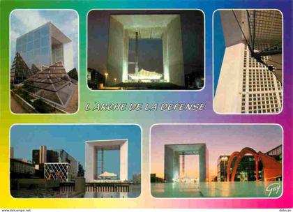 Carte Postale - 92 - La Défense - L'Arche de la Défense - Multivues - CPM - Carte Neuve - Voir Scans Recto-Verso - Posca
