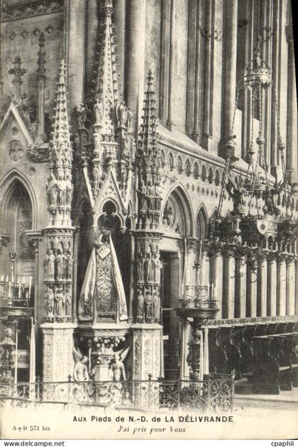 CPA La Delivrande Notre Dame