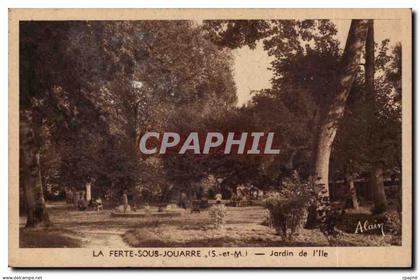 La Ferte sous Jouarre CPA Jardin de l'ile