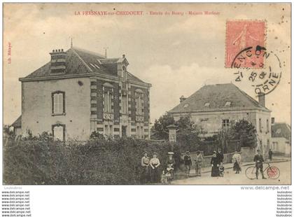 LA FRESNAYE SUR CHEDOUET ENTREE DU BOURG MAISON  MORINET