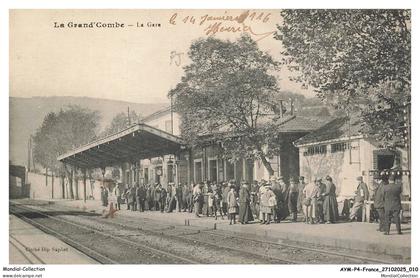 AYMP4-0300-30 - LA GRAND-COMBE - La gare