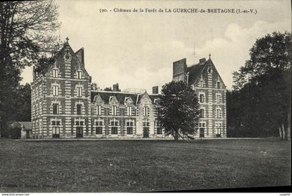 CPA Chateau de la Foret de La Guerche de Bretagne