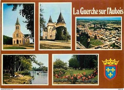 Carte Postale - 18 - La Guerche sur l'Aubois - Multivues - Blasons - CPM - Carte Neuve - Voir Scans Recto-Verso - Poscar