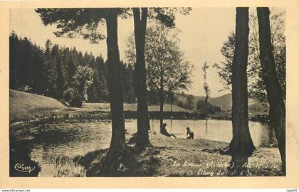 CPA La Louvesc Ardeche Etang du Val d'O