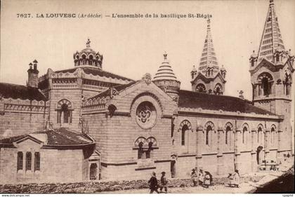 La Louvesc CPA L'ensemble de la basilique St Regis
