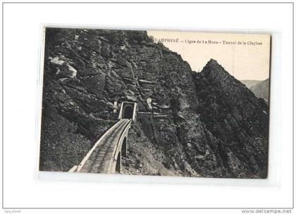 38 LA MURE (environs) Tunnel de La Clapisse, Ligne de la Mure, ed Gaude 217, Dauphiné, 192?