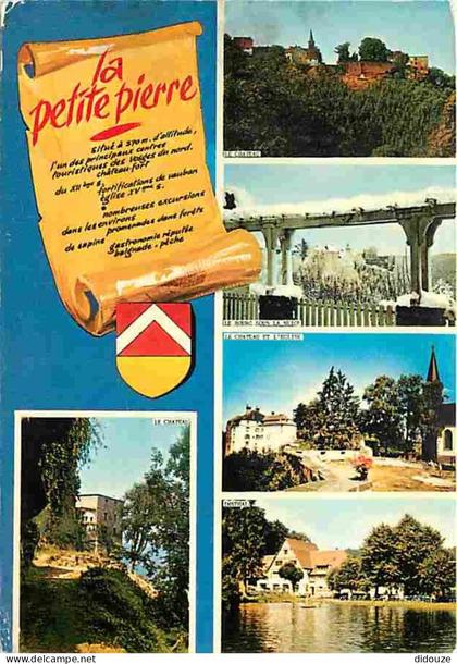 Carte Postale - 67 - La Petite Pierre - Multivues - Blasons - CPM - Voir Scans Recto-Verso - Poscard - Carta Postal -  P