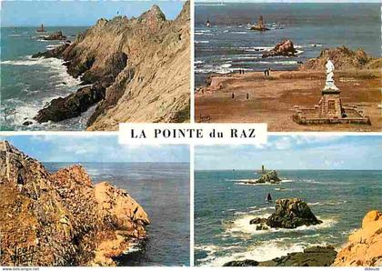 29 - La Pointe du Raz - Multivues - Flamme Postale - Voir Scans Recto Verso