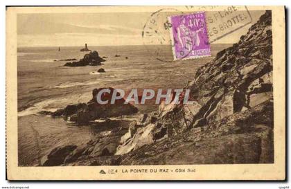 CPA La Pointe du raz cote sud