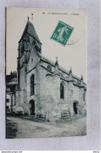 AB304, La Roche Guyon, l'église, Val d'Oise 95