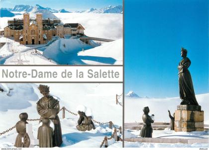 38 - La Salette - Sanctuaire Notre Dame de la Salette - Multivues - Lieu de Pèlerinage - CPM - Carte Neuve - Voir Scans
