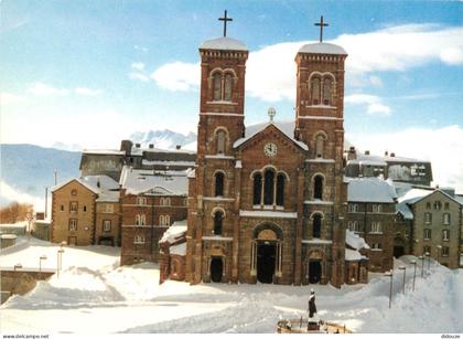 Carte Postale - 38 - La Salette - Sanctuaire Notre Dame de la Salette - Hiver - Neige - Lieu de Pèlerinage - CPM - Carte