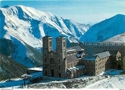 Carte Postale - 38 - La Salette - Sanctuaire Notre Dame de la Salette - Hiver - Neige - Lieu de Pèlerinage - CPM - Voir